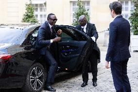 Gabriel Attal meets with Chad Prime Minister - Paris