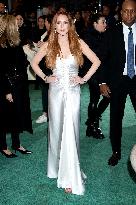 Lindsay Lohan Attends Irish Wish Premiere - NYC