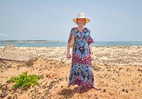 Queen Mathilde Visit To Ivory Coast