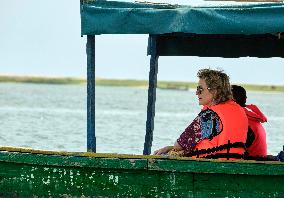 Queen Mathilde Visit To Ivory Coast