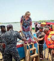 Queen Mathilde Visit To Ivory Coast