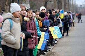 Commemorative event for family killed in March 2 Russian drone attack on Odesa