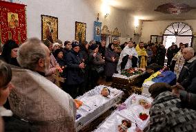 Commemorative event for family killed in March 2 Russian drone attack on Odesa