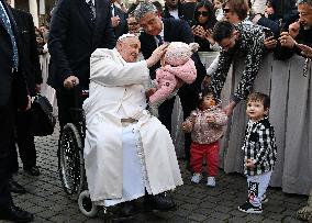 Pope Francis Leads The General Audience - Vatican