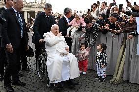 Pope Francis Leads The General Audience - Vatican