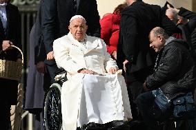 Pope Francis Leads The General Audience - Vatican