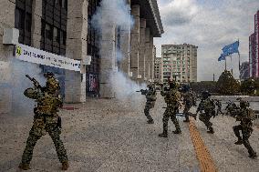 2024 Comprehensive Anti-Terrorism Drill For National Key Facilities