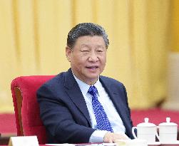 (TWO SESSIONS) CHINA-BEIJING-XI JINPING-CPPCC-JOINT GROUP MEETING (CN)