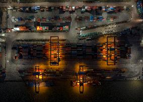 Canal Container Terminal in  Huai'an