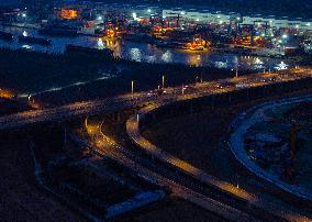 Canal Container Terminal in  Huai'an