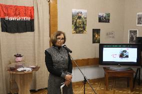 Opening of exhibition and book presentation by Maksym Kryvtsov in Kyiv