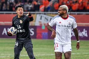 (SP)CHINA-JINAN-FOOTBALL-AFC CHAMPIONS LEAGUE-SHANDONG TAISHAN VS YOKOHAMA F. MARINOS (CN)