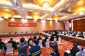 (TWO SESSIONS) CHINA-BEIJING-NPC-HUBEI DELEGATION-GROUP MEETING (CN)