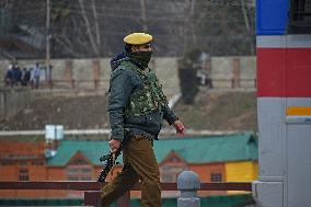 Security Tightened In Kashmir Ahead Of Indian Prime Minister Narendra Modi's Visit