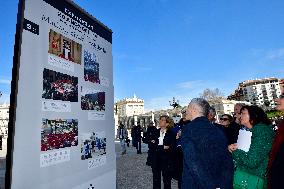 Ministry Of The Interior Inaugurates A Photo Exhibition Of The March 11 Atacks.