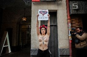 Femen denounces cases of sexual violence in Spanish cinema - Madrid