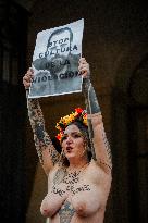 Femen denounces cases of sexual violence in Spanish cinema - Madrid
