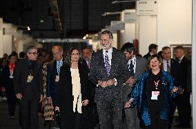 Royals At The Inauguration Of ARCO  Fair - Madrid