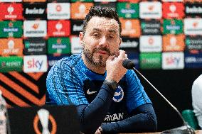 Brighton & Hove Albion Press Conference And Training Session