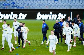 Brighton & Hove Albion Press Conference And Training Session