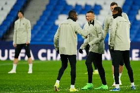 Paris Saint-Germain Training Session And Press Conference - UEFA Champions League 2023/24