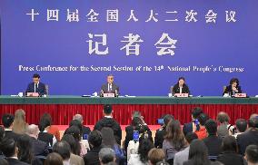 (TWO SESSIONS) CHINA-BEIJING-NPC-PRESS CONFERENCE-WANG YI (CN)