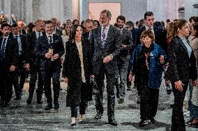 Royals Visit International Contemporary Art Fair - Madrid