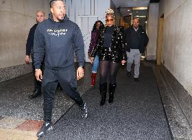Mary J Blige At CBS This Morning Studios - NYC
