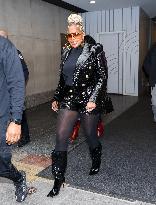Mary J Blige At CBS This Morning Studios - NYC