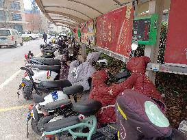Electric Bicycles Safe Parking Promotion of