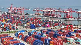 China Goods Trade Import and Export Value Total Growth in 2024