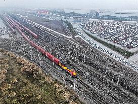 CHINA-CHONGQING-FINISHED VEHICLE EXPORT-GROWTH (CN)