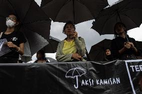 The Aksi Kamisan (Thursdays Protest) Highlights The Resolution Of Violence Against Women Cases