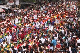 Mamata Banerjee Leads 'Women's Rights' Rally