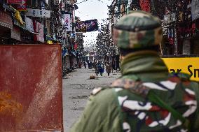 Kashmir: Tight Security On Indian Prime Minister's Visit