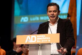 Luís Montenegro - Leader of the AD (Democratic Alliance) and Candidate for Prime Minister of Portugal