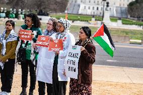 Pro-Palestine protest in Washington