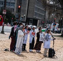 Pro-Palestine protest in Washington