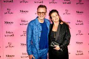 Prince Bernhard Jr. And Princess Annette At Robbie Williams Exhibition - Amsterdam