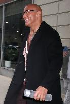 Dwayne Johnson On The Drew Barrymore Show - NYC