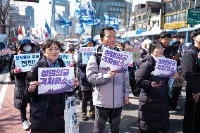 2024 Women's Strike Organizing Committee, International Women's Day Strike Rally