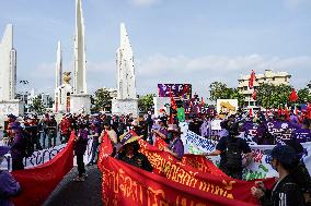 International Women's Day In Bangkok.