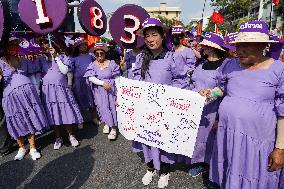 International Women's Day In Bangkok.