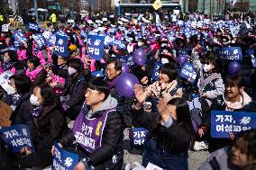 2024 Women's Strike Organizing Committee, International Women's Day Strike Rally And March