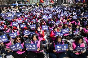2024 Women's Strike Organizing Committee, International Women's Day Strike Rally And March