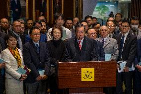 Hong Kong Legislative Council National Security Bill First Reading And Second Reading