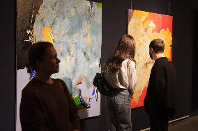 Opening of art exhibition by Petro Bevza in Kyiv
