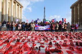 Rally Against Violence Against Women - Paris