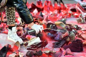 Rally Against Violence Against Women - Paris