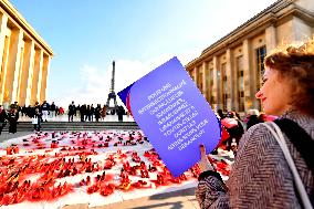 Rally Against Violence Against Women - Paris
